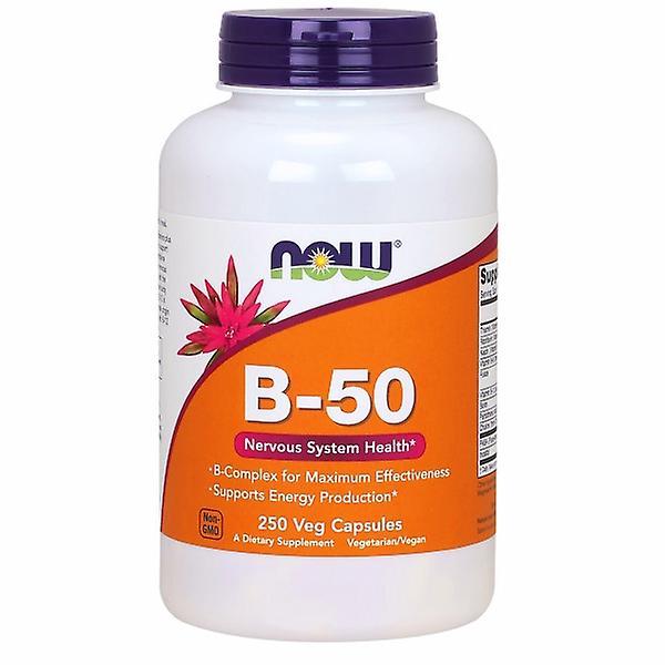 Now Foods B-50, 250 Caps (Opakowanie 6) on Productcaster.