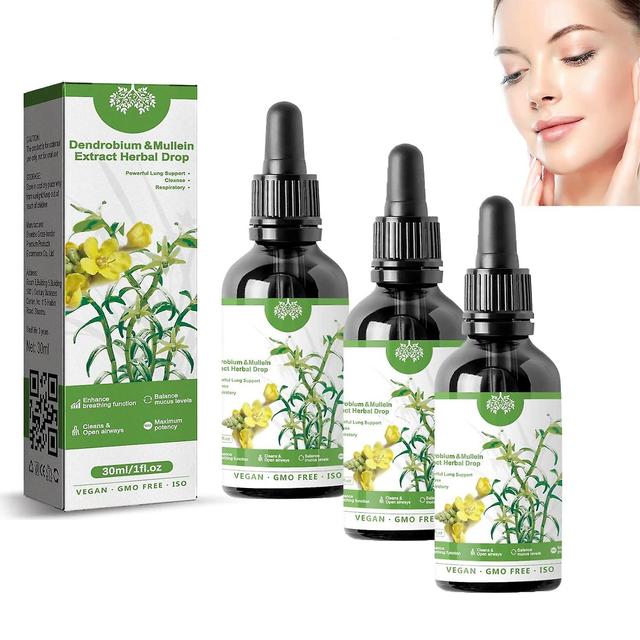 Dendrobium & Mullein Extract - Powerful Lung Support (2PCS) 3PCS on Productcaster.