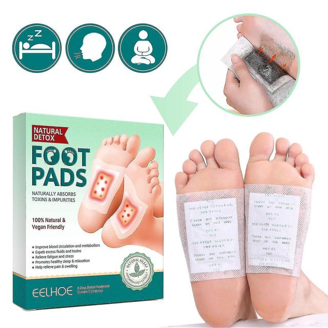 New Arrival Herbs Wormwood Detox Foot Patch Detox Foot Patch 10pcs/box on Productcaster.