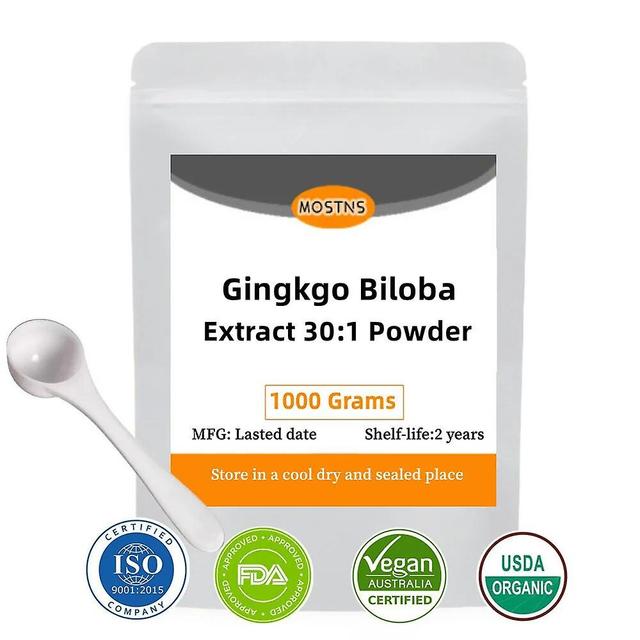 Huamade Free Shipping Natural Gingkgo Biloba Flavone Extract Delay Skin Aging 500g on Productcaster.