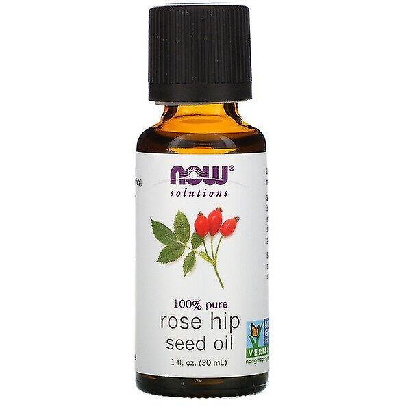 NOW Foods Now Alimentos, Soluções, Óleo de Semente de Rosa Mosqueta, 1 fl oz (30 ml) on Productcaster.