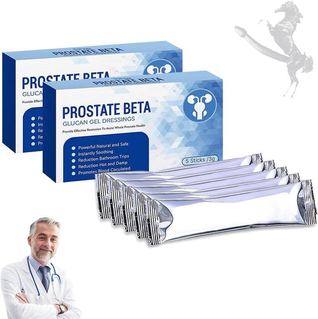 unbrand Prostate Beta Glucan Gel Dressings, See Effects in 7 Days 5Pcs/box 2 box 10Pcs on Productcaster.