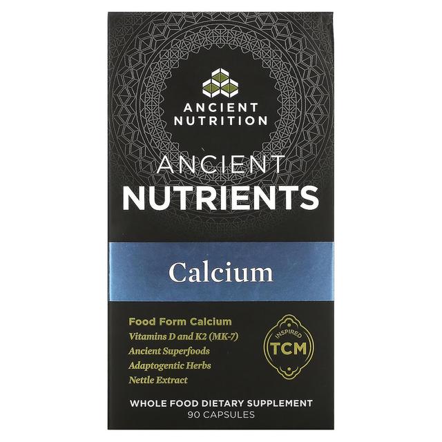 Dr. Axe / Ancient Nutrition, Calcium, 90 Capsules on Productcaster.