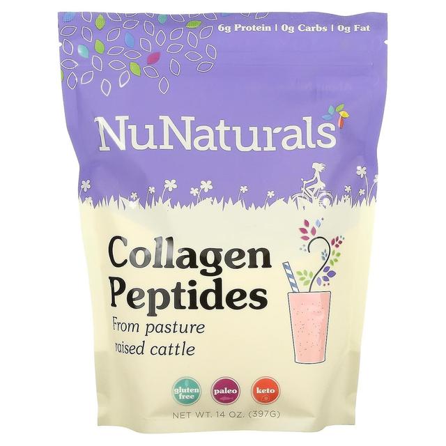 NuNaturals, Collagen Peptides, 14 oz (397 g) on Productcaster.