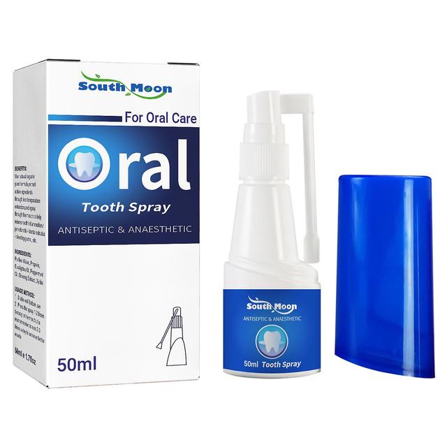 Cool Mint Teeth Pain Relief Spray Cuidados com a saúde bucal Melhoria do ambiente bucal para namoro casal e depois de comer 01 on Productcaster.