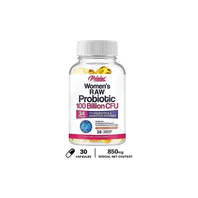 Eccpp Women's Probiotics 100 Billion Colony Units, Contains Prebiotics, Digestive Enzymes And Ut Support To Support Women's Probiotics 30 Capsules on Productcaster.