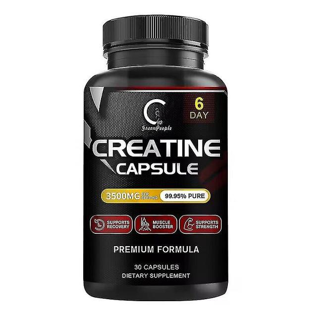 Jinzhaolai Gpgp Greenpeople Creatine Monohydrate Capsules Energy Supplement Muscle&performance Enhancement Fitness&muscle Enhancing Capsule 30 caps... on Productcaster.