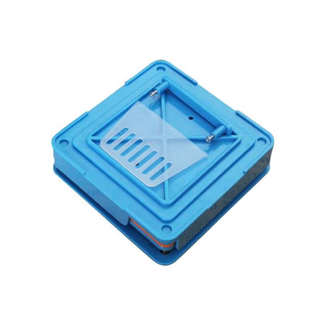 100 gaten Handmatige Capsule Vulmachine Capsule Maker Farmaceutische Capsule Filler Filling Tool voor Capsules Sky-blue Blauw 16.5X16.5X7cm on Productcaster.