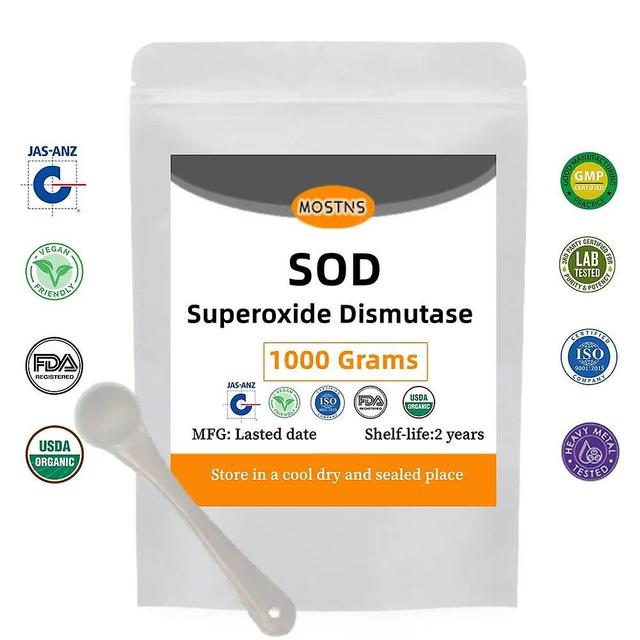 Huamade 20000u/g Superoxid-Dismutase-Pulver, Roxburg-Rose-SOD-Enzympulver 300g on Productcaster.