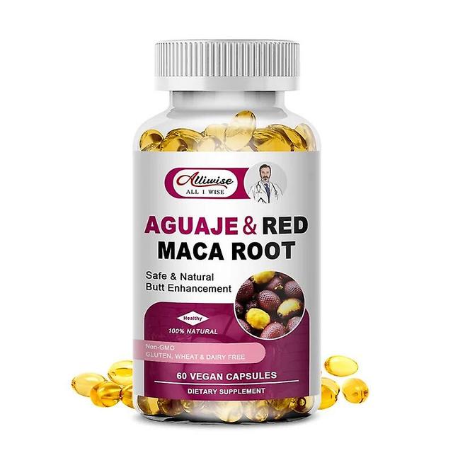 New Natural Plant AGUAJE & REDMACA Extract for Big Butt Buttocks Enlargement HIP UP, Increase Hips, Make The Ass BiggerTIB TIB . 120pcs 1 bottle on Productcaster.