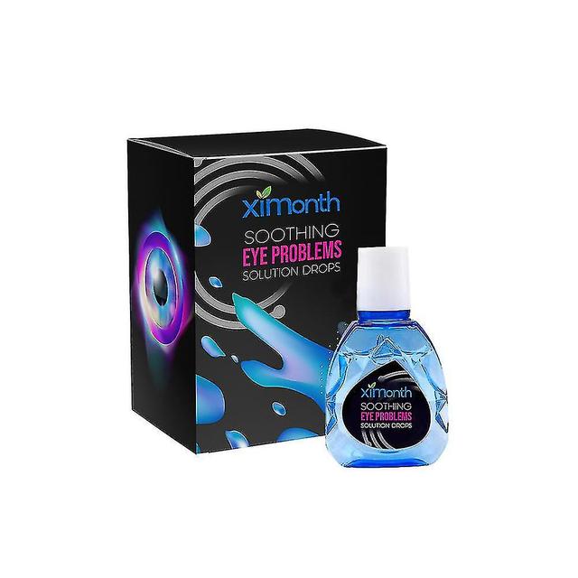 Ximonth Cool Eye Drops Medical Cleaning Eye Detox Relieve Discomfort Eliminate 1 pc on Productcaster.