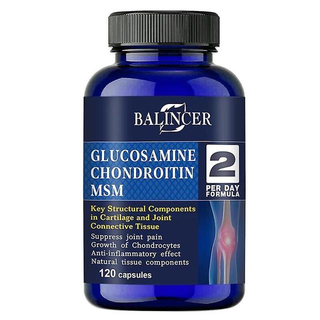 Venalisa Balincer Glucosamine Chondroitin MSM, 120 Capsules, for Joint and Knee Health, Immune System, Non-GMO, Gluten-Free 120 count-1 bottle on Productcaster.