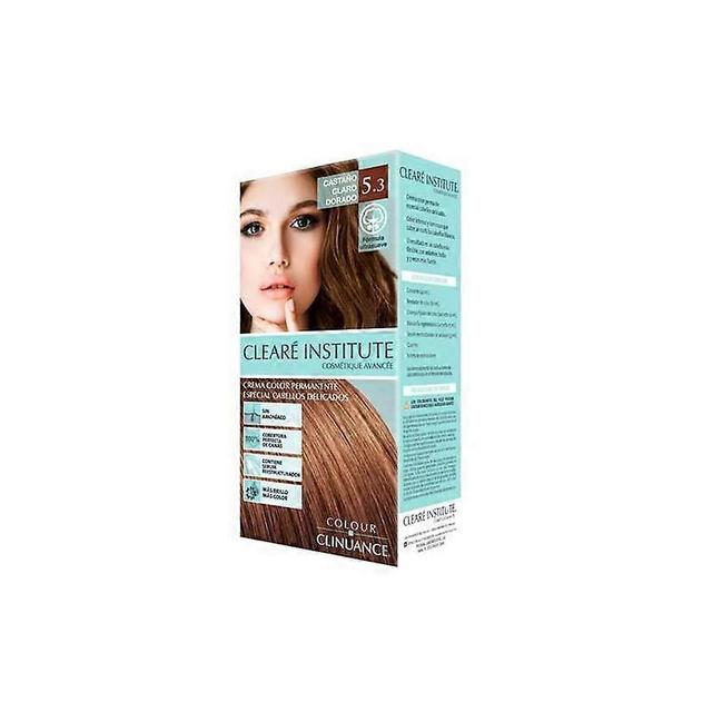 Clearé Institute "Colour clinuance 5.3 light golden brown hair dye kit" on Productcaster.