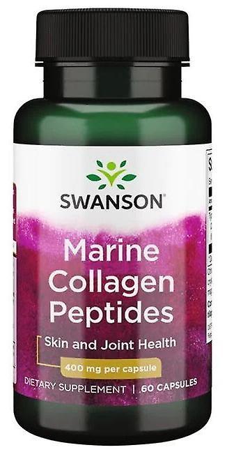 Swanson Hydrolyzed Fish Collagen Type I 400 mg 60 Capsules 65 gr on Productcaster.