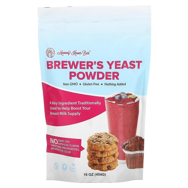 Mommy Knows Best, Brewer's Yeast Powder, 16 oz ( 454 g) on Productcaster.