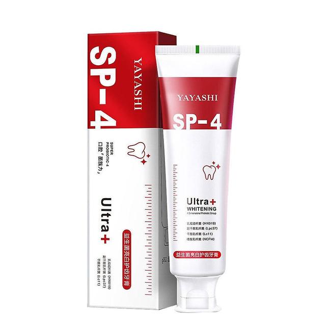 Szlykj Sp-4 Probiotics Brightening Toothpaste, Improves Yellow Stains on Productcaster.