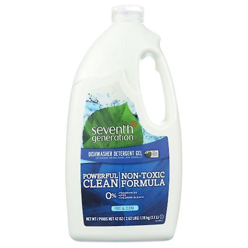 Seventh Generation Gél do automatickej umývačky riadu siedmej generácie, voľný a číry, 42 OZ (prípad 6) (balenie po 1) on Productcaster.