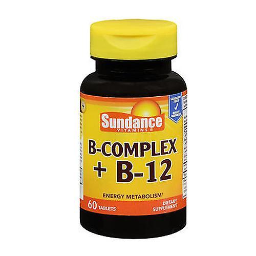 Sundance Vitamins B-Complex + B-12 Comprimés, 60 Tabs (Paquet de 2) on Productcaster.