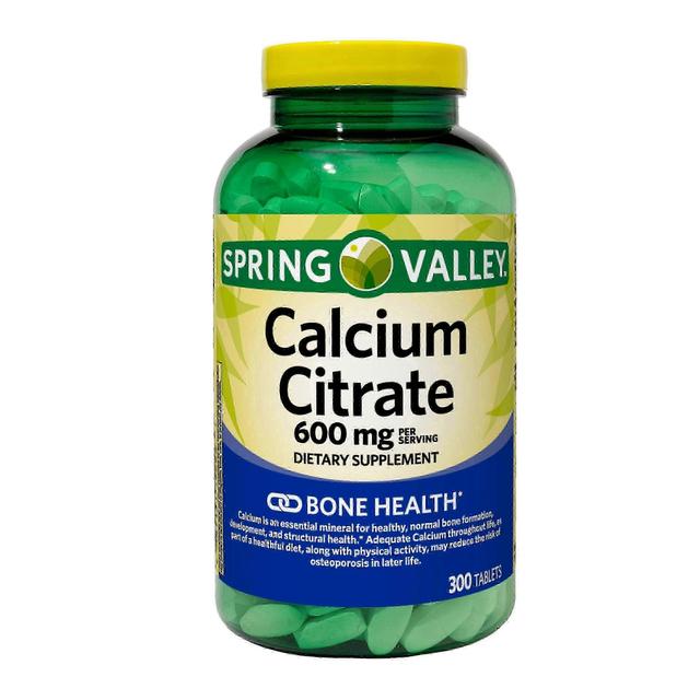 Spring valley calcium citrate dietary supplement, 300 ea on Productcaster.