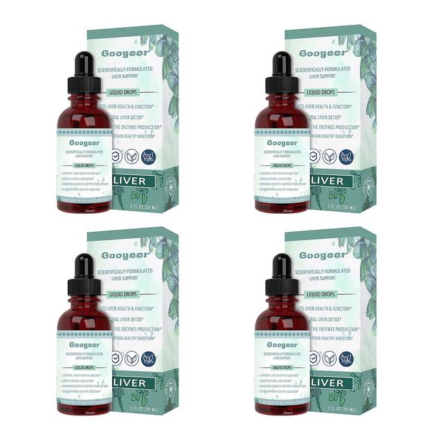 Liver Cleanse Detox Supplement - Promotes Repair And Balance Of Healthy Liver Markers With Natural And Plant-based Ingredients 4pcs on Productcaster.