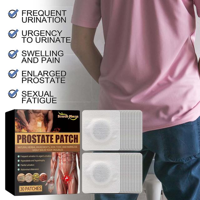 Wtowin Parches para el alivio de la próstata, Apósitos herbales para el cuidado de la próstata para apoyar la salud de la próstata, Parche de suple... on Productcaster.