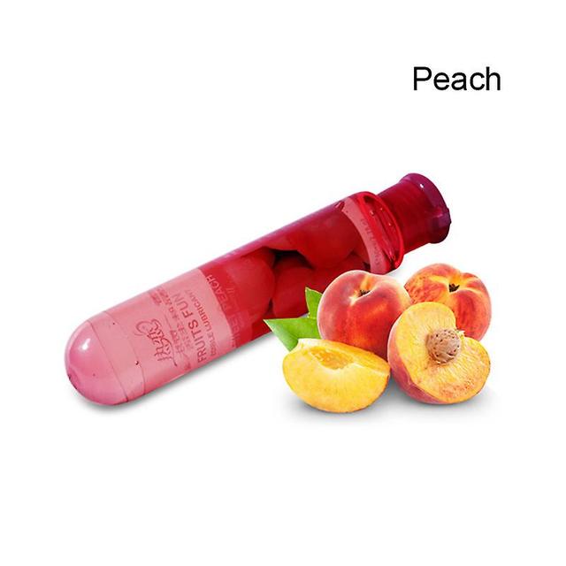 1 Pcs Sex Fruit Oil Strawberry Flavor Lover Water Soluble Body Lubricant Oil Sex Lube Oral 80ml Peach on Productcaster.