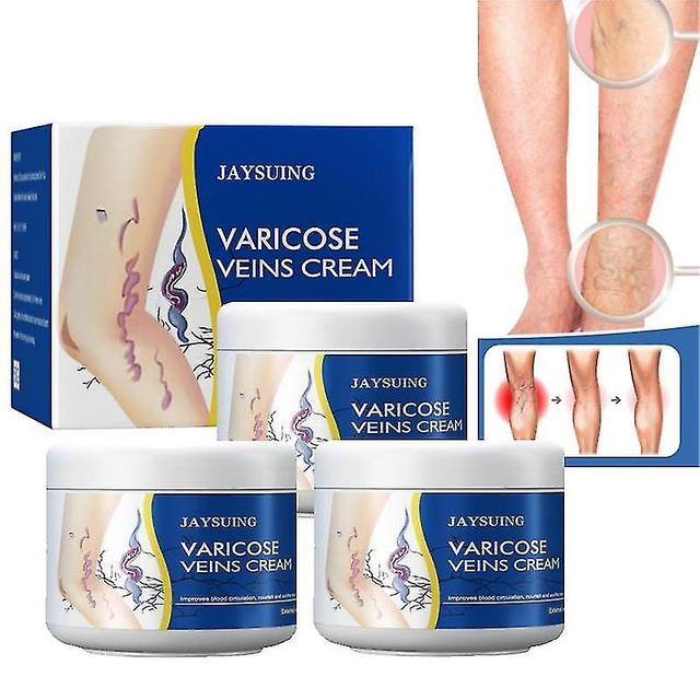 Hywell Jaysuing Leg Vein Repair Cream Pain Swelling Activating Collaterals Qu Zhang 3pcs on Productcaster.