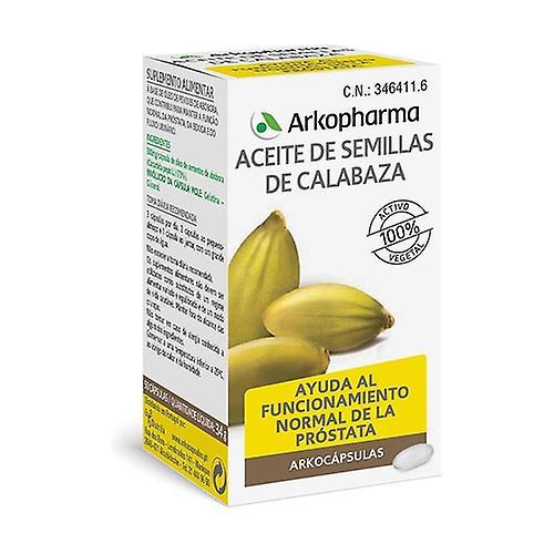 Arkopharma Arkocápsulas Pumpkin Seed Oil 50 capsules on Productcaster.