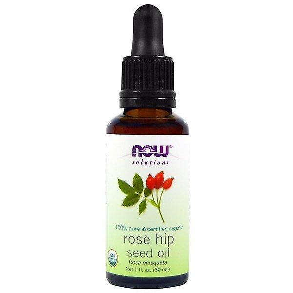 Now Foods, Solutions, Certified Organic Rose Hip Seed Oil, 1 fl oz (30 ml) on Productcaster.