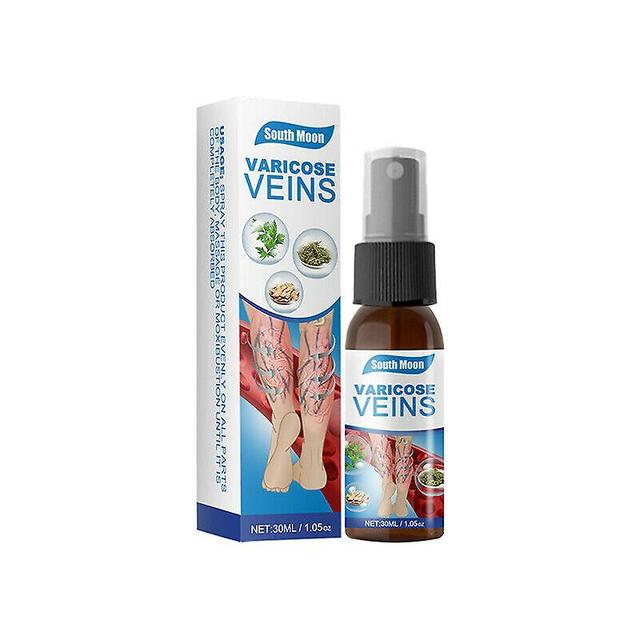 3/2/1pcs South Moon Veinhealing Varicose Veins Treatment Spray Uk Nuevo Blanco 2pcs (30ml*2) on Productcaster.