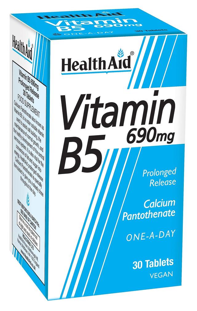 Health Aid Terveysapu vitamiini b5 690mg 30's on Productcaster.