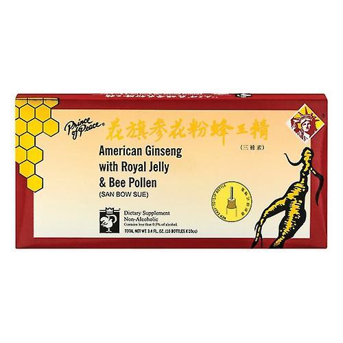 Prince Of Peace American Ginseng, Royal Jelly With Bee Pollen, 10x10 Cc (Pack of 6) on Productcaster.