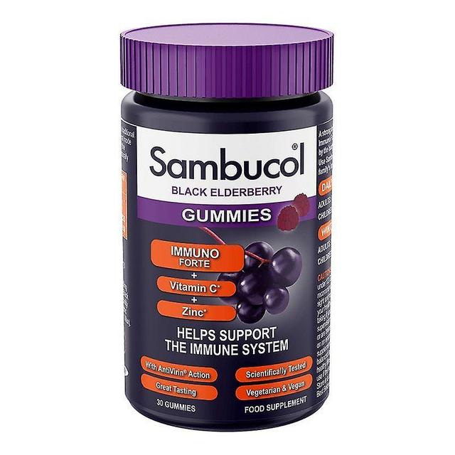 Sambucol Imuno Forte Gummies 30 on Productcaster.