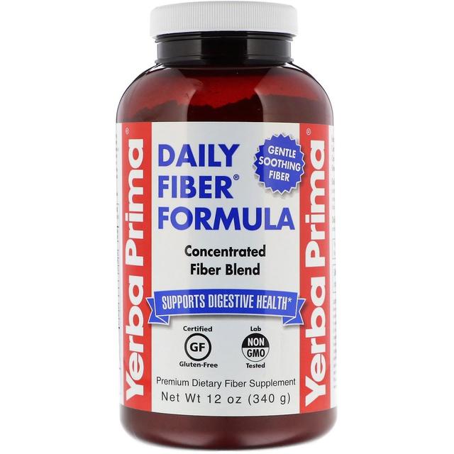 Yerba Prima, Daily Fiber Formula, 12 oz (340 g) on Productcaster.