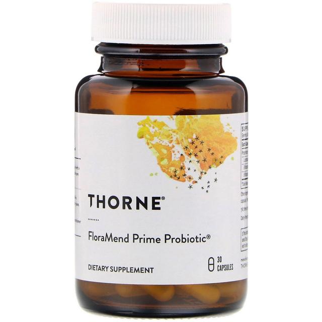 Thorne Research, FloraMend Prime Probiotic, 30 Capsule on Productcaster.