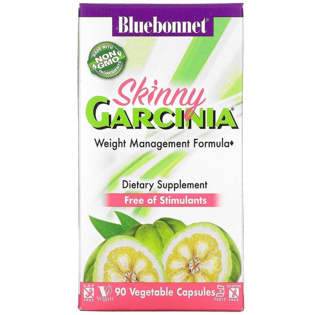 Bluebonnet Nutrition, Fórmula de Controle de Peso Skinny Garcinia, 90 Cápsulas Vegetais on Productcaster.