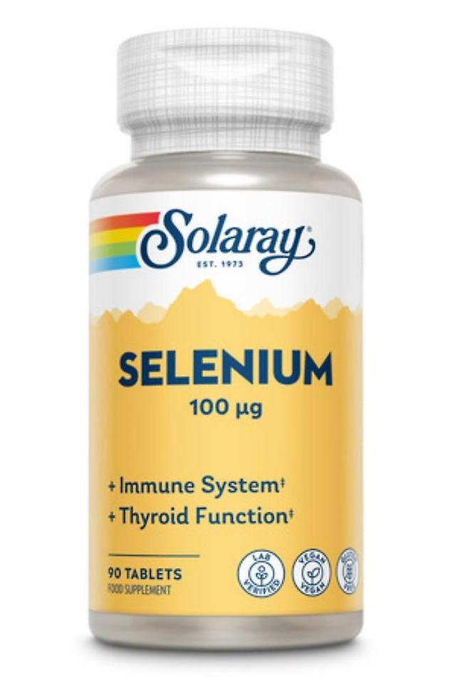 Solaray selenium 100ug 90's on Productcaster.