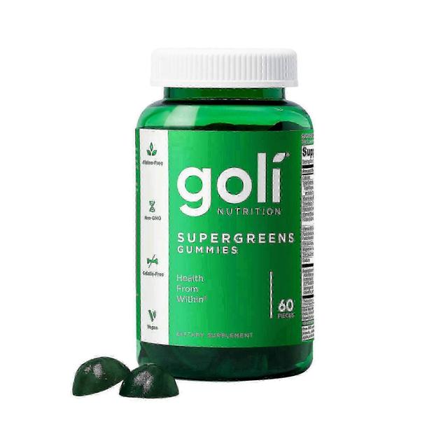 Goli nutrition super greens gummies, 60 ea on Productcaster.