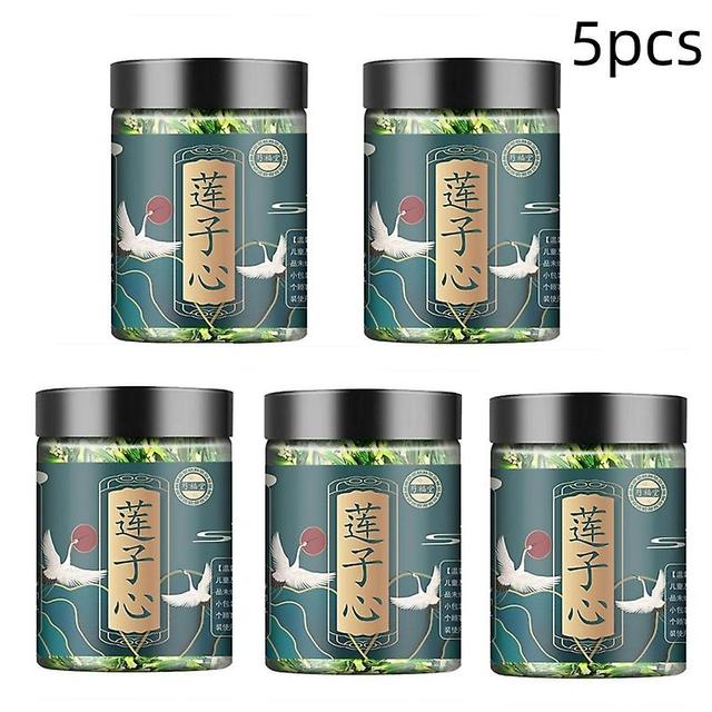 5pcs Lotus Seed Core Tea For Men,liver And Kidney Care Tea,men's Essentials Pure Chinese Herbal Tea, Dried Lotus Plumule Lotus Embryo Tea on Productcaster.