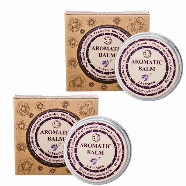 2pcs Lavande Insomnie Crème Apaiser L’humeur Baume Aromatique Améliorer Le Sommeil Insomnie Relax Anxiété Crème Soulager Le Stress Crème Personne on Productcaster.