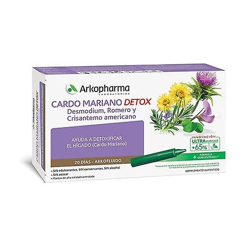 Arkopharma Arkofluido Mliečny bodliak Detox 20 ampuliek on Productcaster.