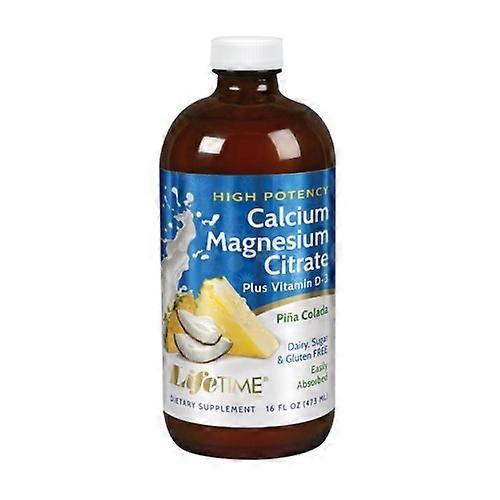 LifeTime High Potency Calcium Magnesium Citrate Sugar Free, 16 Oz (Pack of 1) on Productcaster.