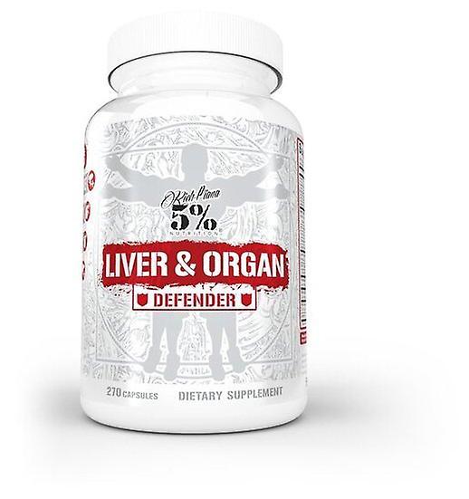 5% Nutrition 5% Výživa Pečeň & Organ Defender Legendárna séria 270 čiapky on Productcaster.