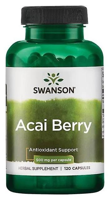 Swanson Acai Berry 500 mg 120 Capsule 87614110790 on Productcaster.