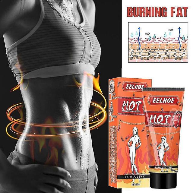 60ml Effective Chili Ming Cream To Lose Weight Arm And Leg Fat Burning Belly Ming Massage Lift Firming Oil on Productcaster.