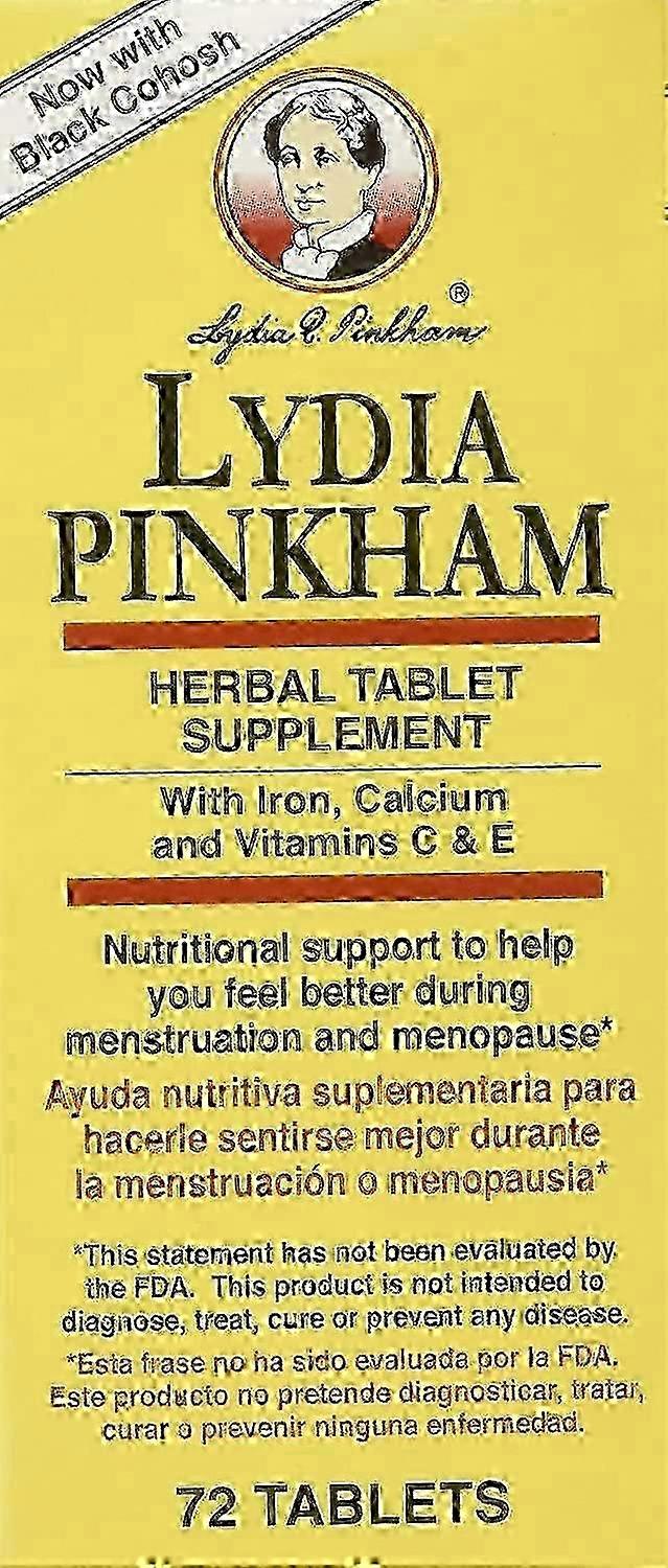 Lydia pinkham herbal supplement, tablets, 72 ea on Productcaster.