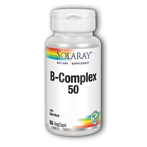 Solaray B-Complex 50, 50 Kapseln (6er Pack) on Productcaster.