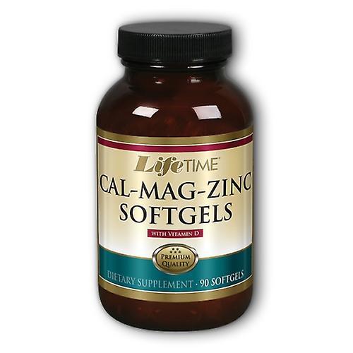 LifeTime Vitamins Livstid Näringsmässiga specialiteter Kalcium magnesium Zink, 90 softgels (Förpackning med 2) on Productcaster.