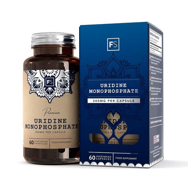 Focus Supplements Uridine Monophosphate (300mg) 60 Capsules 3 Bottles (180 Capsules) on Productcaster.