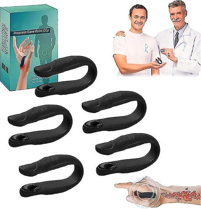 Prostata Care Point Clip, Akupressur Hand Pressure Point Clip, Lindre prostata ubehag ubesværet og holde prostata sundhed (5stk) 5pcs on Productcaster.